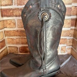 Old Gringo Metallic Black Western Boots